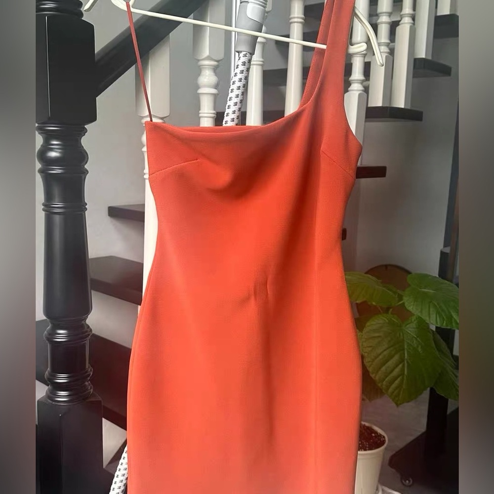 bec + bridge Orange Dress